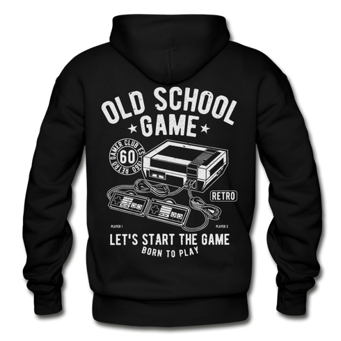 Born to Play Retrogamer Heavy Blend Hoodie